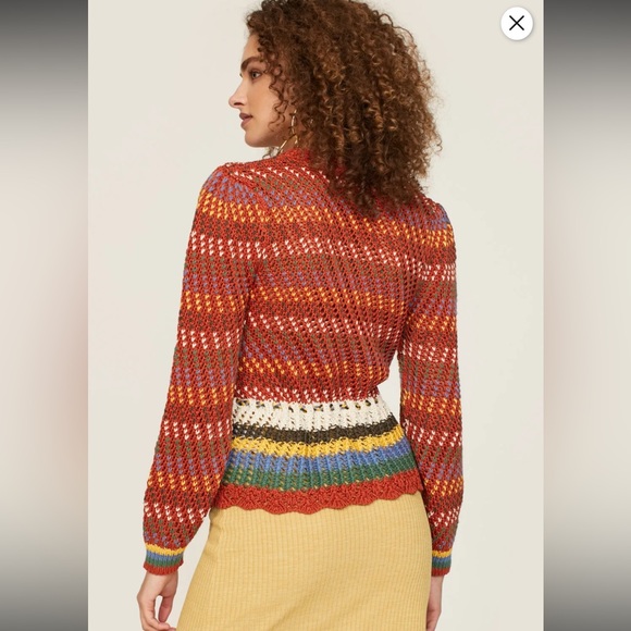 Polo Ralph Lauren
Pointelle Cotton Peplum Sweater - Picture 2 of 9